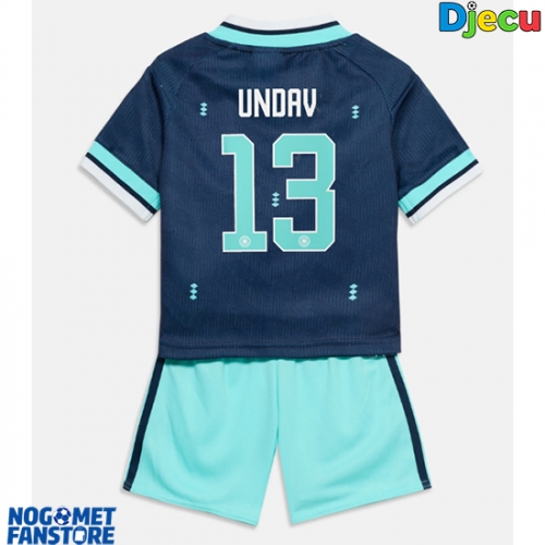 Njemačka Deniz Undav #13 Gostujuci Dres za djecu SP 2026 Kratak Rukav (+ Kratke hlače)